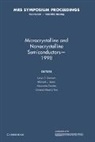 Leigh T. Canham, Leigh T. (Defence Research Agency Canham, Leigh T. Canham, Canham Leigh T., Michael J. Sailor, Sailor Michael J.... - Microcrystalline and Nanocrystalline Semiconductors - 1998: Volume 536