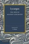 Lycurgus, A. Petrie, Petrie A. - Speech Against Leocrates