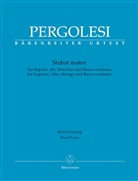Giovanni Battista Pergolesi, Robert Ross - Stabat mater für Sopran, Alt, Streicher und Basso continuo, Klavierauszug