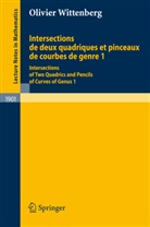 Olivier Wittenberg - Intersections de deux quadriques et pinceaux de courbes de genre 1