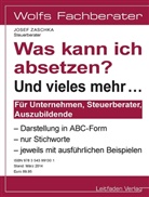 Josef Zaschka - Was kann ich absetzen?