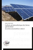 Abdoul F. Kanta, Abdoul Fatah KANTA, Kanta-A - Cellule photovoltaique de 3eme