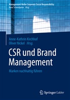 Anne-Kathri Kirchhof, Anne-Kathrin Kirchhof, Nickel, Nickel, Oliver Nickel - CSR und Brand Management