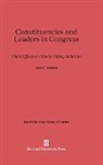 John E. Jackson - Constituencies and Leaders in Congress
