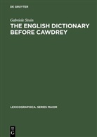 Gabriele Stein - The English Dictionary before Cawdrey