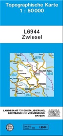 Landesamt für Digitalisierung Breitband und Vermes, Landesam für Digitalisierung Breitband un, Landesamt für Digitalisierung Breitband un - Topographische Karten Bayern - Bl.L6944: Topographische Karte Bayern Zwiesel