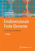 Marku Merkel, Markus Merkel, Andreas Öchsner, Andreas Oechsner - Eindimensionale Finite Elemente
