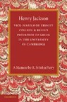 R. St John Parry, R. St. John Parry, Parry R. St. John - Henry Jackson, O.m.