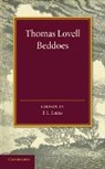 Thomas Lovell Beddoes, F. L. Lucas, Lucas F. L. - Thomas Lovell Beddoes