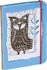 Cico, Cico Books - Woodland Creatures Flexi-Bound Mini Notebook (Owl)