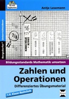 Antje Lesemann - Zahlen und Operationen, m. 1 CD-ROM