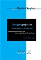 Frank Oberzaucher, Frank (Dr.) Oberzaucher - Übergabegespräche