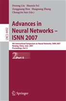 Shumin Fei, Zengguang Hou, Zeng-Guang Hou, Derong Liu, Changyin Sun, Huaguang Zhang - Advances in Neural Networks - ISNN 2007, 2 Teile