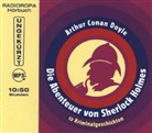 Arthur Conan Doyle, Christian Poewe - Die Abenteuer von Sherlock Holmes, 1 MP3-CD (Hörbuch)