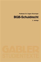 Eugen Klunzinger - BGB-Schuldrecht