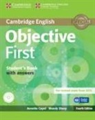 Annette Capel, Wendy Sharp - Objective First Student Book with Answers and CD-ROM