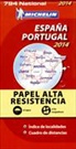 Carte nationale 794, XXX - Espagne Portugal 2014 1:1 000 000 indéchirable