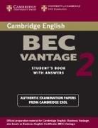 Cambridge ESOL - Cambridge Business English Certificate BEC - Vantage 2: Cambridge BEC Vantage 2 Student Book with Answers