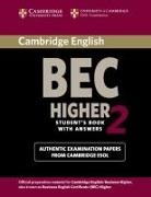 CAMBRIDGE ESOL - Cambridge Business English Certificate BEC - Higher 2: Cambridge BEC Higher 2 Student Book with Answers