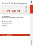 Oldenbourg - 20. Jahrestagung der Deutschen Gesellschaft für Kristallographie; March 2012, Munich, Germany