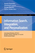 Asanee Kawtrakul, Dominiqu Laurent, Dominique Laurent, Nicolas Spyratos, Nicolas Spyratos et al, Yuzuru Tanaka - Information Search, Integration, and Personalization