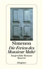 Georges Simenon - Ausgewählte Romane in 50 Bänden - Bd. 24: Die Ferien des Monsieur Mahé