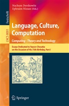 Nachu Dershowitz, Nachum Dershowitz, Ephraim Nissam, Nissan, Nissan, Ephraim Nissan - Language, Culture, Computation: Computing - Theory and Technology