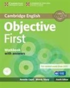 Annette Capel, Wendy Sharp - Objective First Workbook With Answers and audio CD