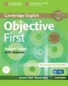 Annette Capel, Wendy Sharp - Objective First Student Book with Answers, CD-ROM and Class Audio CDs