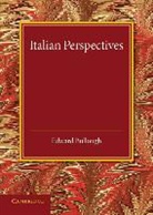 Edward Bullough, Bullough Edward - Italian Perspectives