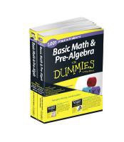 Zegarelli, Mark Zegarelli - Basic Math and Pre Algebra: Learn and Practice 2 Book Bundle With 1 Year Online Acces