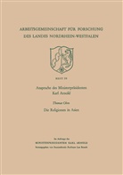 Karl Arnold - Ansprache des Ministerpräsidenten Karl Arnold. Die Religionen in Asien