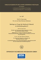 Franz Lotze - Beiträge zur Frage der Stockwerk-Tektonik im Ruhrkohlengebiet IV