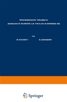 Kirchhoff, Kirchhoff, Heinz Kirchhoff, Han Naujoks, Hans Naujoks - Verhandlungen der Deutschen Gesellschaft für Gynäkologie
