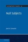 Josae Camacho, Jose Camacho, Jose A. Camacho - Null Subjects