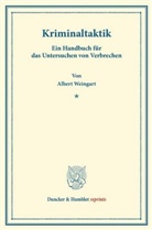 Albert Weingart - Kriminaltaktik.
