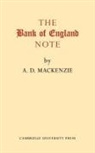 A. D. Mackenzie, A.d. Mackenzie, MacKenzie A. D. - Bank of England Note
