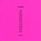 Kasabian - 48:13, 1 Audio-CD (Audiolibro)