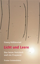 Böszörmenyi, Annie Kühlewind, Georg Kühlewind - Licht und Leere