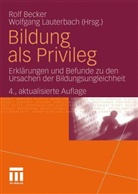 Rol Becker, Rolf Becker, Lauterbach, Wolfgang Lauterbach - Bildung als Privileg