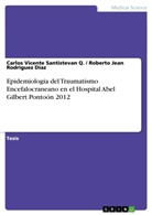 Robe Rodriguez Diaz, Roberto Jea Rodriguez Diaz, Roberto Jean Rodriguez Diaz, Carlos Santistevan Q, Carlos Vicente Santistevan Q, Carlos Vicente Santistevan Q. - Epidemiologia del Traumatismo Encefalocraneano en el Hospital Abel Gilbert Pontoón 2012