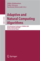 Bartlomiej Beliczynski, Ville Kolehmainen, Pekk Toivanen, Pekka Toivanen - Adaptive and Natural Computing Algorithms