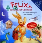 Constanza Droop, Annette Langen - Felix, Ein Hase auf Weltreise, 1 Audio-CD (Audiolibro)