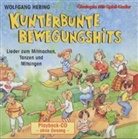 Wolfgang Hering - Kunterbunte Bewegungshits, 1 Audio-CD, Playback-CD (Hörbuch)
