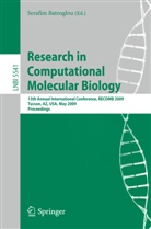 Serafi Batzoglou, Serafim Batzoglou - Research in Computational Molecular Biology