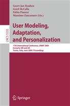 Geert-Jan Houben, Gor McCalla, Gord McCalla, Fabio Pianesi, Fabio Pianesi et al, Massimo Zancanaro - User Modeling, Adaptation, and Personalization