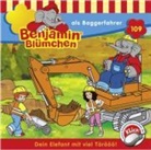 Vincent Andreas, Elfie Donnelly, E. Ott - Benjamin Blümchen als Baggerfahrer, 1 CD-Audio (Audio book)