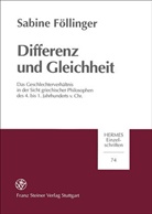 Sabine Föllinger - Differenz und Gleichheit