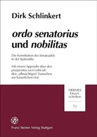 Dirk Schlinkert - Ordo senatorius und nobilitas