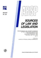 Elspeth Attwooll, Paolo Comanducci - Challenges to Law at the End of the 20th Century - 3: Sources of Law and Legislation